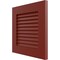 Ekena Millwork 12"W x 12"H True Fit PVC Louver Shutters Sample, Pepper Red SAMPLE-TFPLVMR - alternate 2
